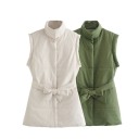 Dame quiltet vest P1992 1