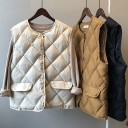 Dame quiltet vest P2181 1