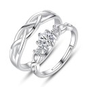 Dame ring 2 stk. D1000 1