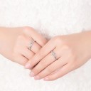 Dame ring 2 stk. D1000 2