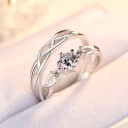 Dame ring 2 stk. D1000 4