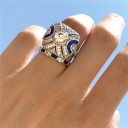 Dame ring 2 stk. D1833 4