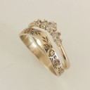 Dame ring 2 stk. D2849 2