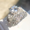 Dame ring 2 stk. D923 1