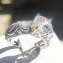 Dame ring 2 stk. D923 4