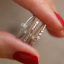 Dame ring 3 stk. D2572 6