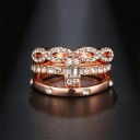 Dame ring 3 stk. D2572 2
