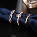 Dame ring 3 stk. D2572 3