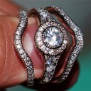 Dame ring 3 stk. D2654 2