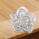 Dame ring blomst D1135 4