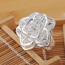 Dame ring blomst D1135 6