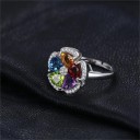 Dame ring blomst D1195 2