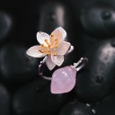 Dame ring blomst D1320 4