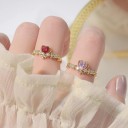 Dame ring D953 4
