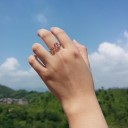 Dame ring kat D2179 3