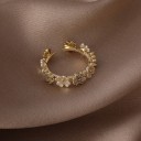 Dame ring med blomster D2811 5