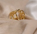 Dame ring med bogstavet B 5
