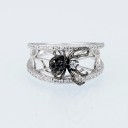 Dame ring med edderkop D2369 2