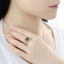 Dame ring med edderkop D2369 4