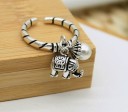 Dame ring med elefant D2999 1