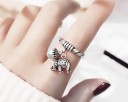 Dame ring med elefant D2999 4