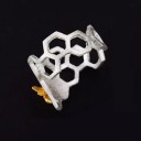 Dame ring med en bi D2895 5