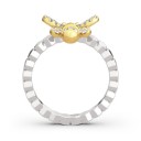 Dame ring med en bi D2952 1