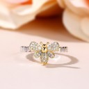 Dame ring med en bi D2952 3
