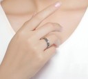 Dame ring med en elefant 4
