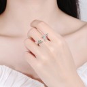 Dame ring med en kolibri 3