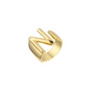 Dame ring med et alfabetbogstav D2399 18