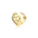 Dame ring med et alfabetbogstav D2399 23