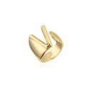 Dame ring med et alfabetbogstav D2399 26