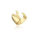 Dame ring med et alfabetbogstav D2399 29