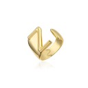 Dame ring med et alfabetbogstav D2399 30