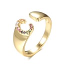 Dame ring med et alfabetbogstav D2441 9
