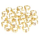 Dame ring med et alfabetbogstav D2441 4