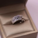 Dame ring med et træ 4