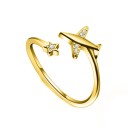 Dame ring med fly D1657 5