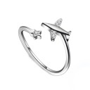 Dame ring med fly D1657 6