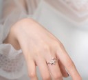 Dame ring med fly D1657 3