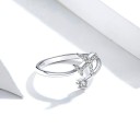 Dame ring med fly D2802 2