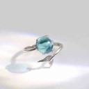 Dame ring med havfruehale D1431 2