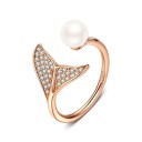 Dame ring med havfruehale D1563 6