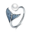 Dame ring med havfruehale D1563 5