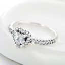 Dame ring med hjerte D1077 3