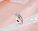 Dame ring med hjerte D1216 3