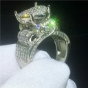 Dame ring med hjerte D1297 2