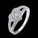 Dame ring med hjerte D1370 2