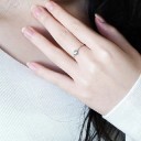 Dame ring med hjerte D1495 5